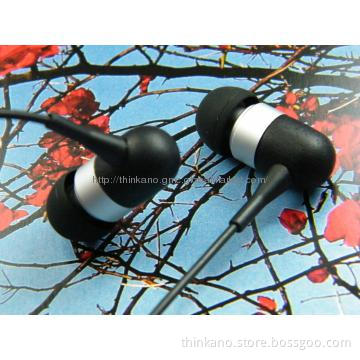 3.5mm Earphone for MP3 MP4 Eboby Earphone Wooden Earphone